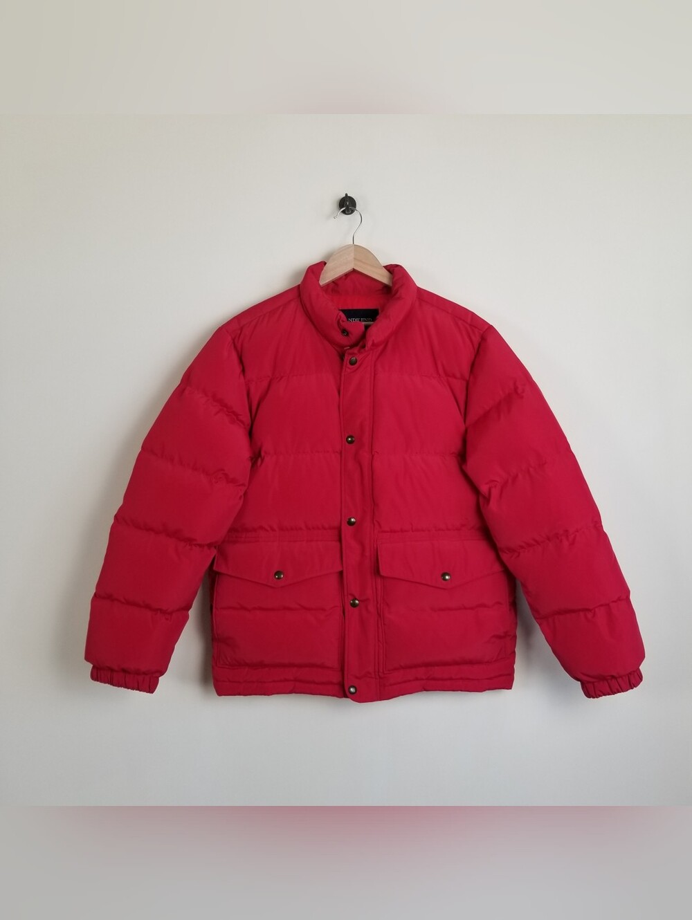 Lands' End Down Puffer Jacket Medium
